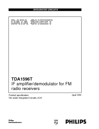 Datasheet TDA1596 manufacturer Philips